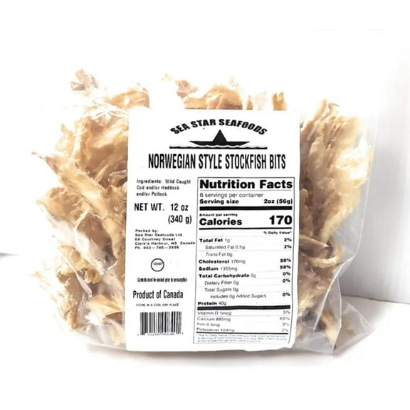 Norwegian Stock Fish Bits - Premium, Dried, Protein-Rich