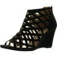 thumbnail image 1 of BONNIBEL TRINA-2 Womens Cut Out Back Zip Wedge Sandals, 1 of 4