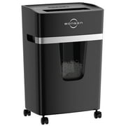 BONSEN S3116 Paper Shredder 16-Sheet Cross Cut Paper Shredder Heavy Duty Shredders with 5.2 Gal Pullout Bin for Home Office Use, Black