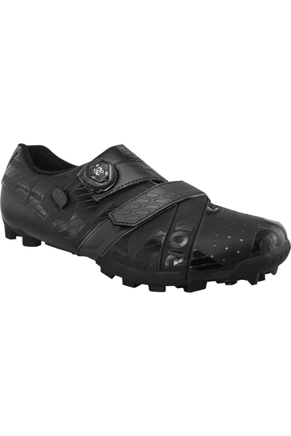 BONT Riot MTB+ BOA Cycling Shoe: Euro 36, Black Replaceable Sole Guards