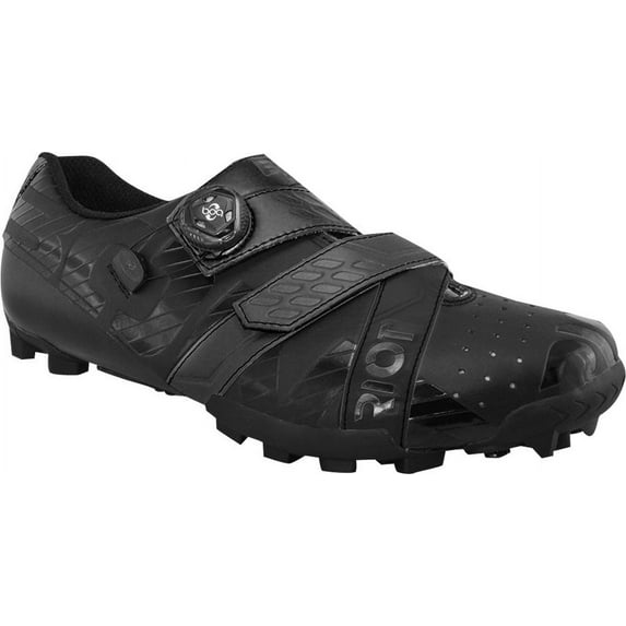 BONT Riot MTB+ BOA Cycling Shoe: Euro 38, Black