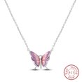 thumbnail image 1 of BONZEUS 925 Sterling Silver Luminous Firefly & Heart Pendant Necklace for Women - 45cm, 1 of 24