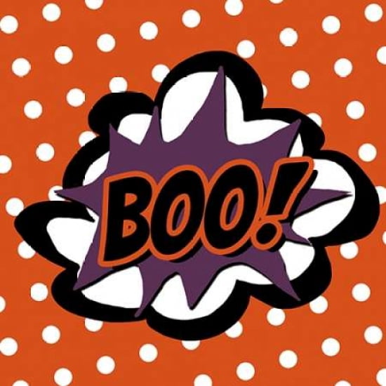 BOO Canvas Art - Anna Quach (24 x 24)