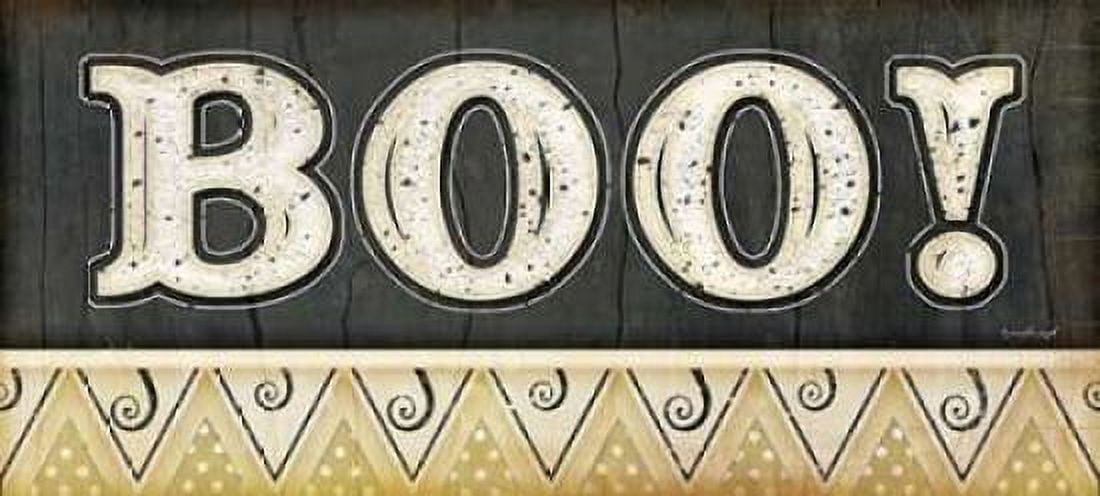 BOO Canvas Art - Jennifer Pugh (24 x 48)