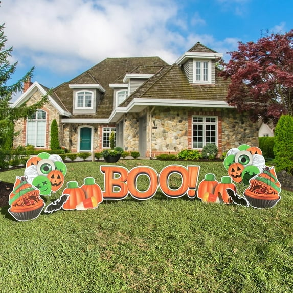 BOO! Pumpkins & Candies Halloween Quick Set 10pc Set