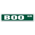 thumbnail image 1 of BOO Street Sign Childrens Name Room Sign | Indoor/Outdoor |  30" Wide, 1 of 5