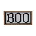 thumbnail image 1 of Boo Framed Tabletop Sign Decoration, Black and White, 10" x 5", Halloween by Way To Celebrate, 1 of 6