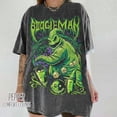 thumbnail image 1 of BOOGIEMAN! Oogie Boogie Shirt, Comfort Colors Vintage Halloween Tee, Retro Heavy Metal Style Nightmare Before Christmas T-Shirt, 1 of 2
