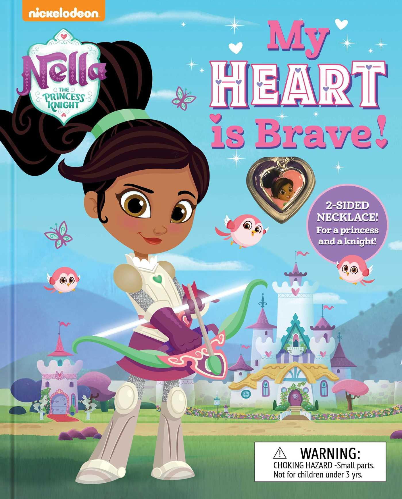 BOOK AND JEWELRY Nickelodeon Nella the Princess Knight My Heart
