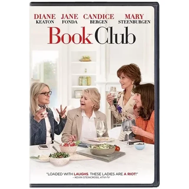 BOOK CLUB New Sealed DVD Diane Keaton Jane Fonda Candice Bergen Mary
