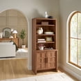 thumbnail image 1 of Better Homes & Gardens Mason Bookcase, Brown Oak Finish, 1 of 13