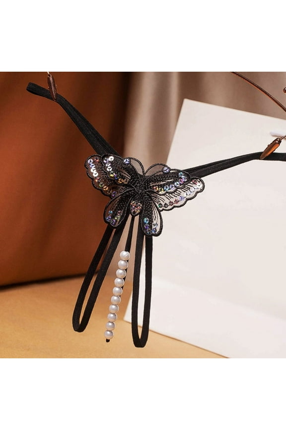 Crotchless Panties for Women Thong Lace Pants Briefs Underwear