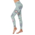 thumbnail image 1 of BOOMILK Easter Leggings for Women High Waisted Easter Eggs Print Workout Skinny Pants Stretch Tummy Control Yoga Legging, 1 of 5
