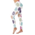 thumbnail image 1 of BOOMILK Easter Leggings for Women High Waisted Easter Eggs Print Workout Skinny Pants Stretch Tummy Control Yoga Legging, 1 of 5