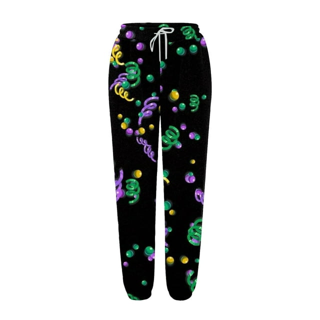 mardi gras joggers