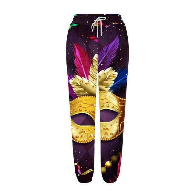 mardi gras sweatpants