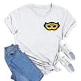 thumbnail image 1 of BOOMILK Mardi Gras Shirts for Women It's Mardi Yall Funny Letter Graphic Tees Round Neck Short Sleeve Loose Top, 1 of 4