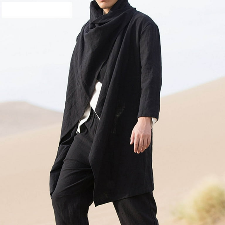 Irregular Long Sleeve Cotton Coat Irregular Long Sleeve Cotton Coat
