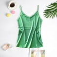 thumbnail image 1 of BOOMILK Satin Pajamas Women Sexy Sleeveless Silky V Neck Camisole Comfy Sling Sleepwear Tank Top, 1 of 6