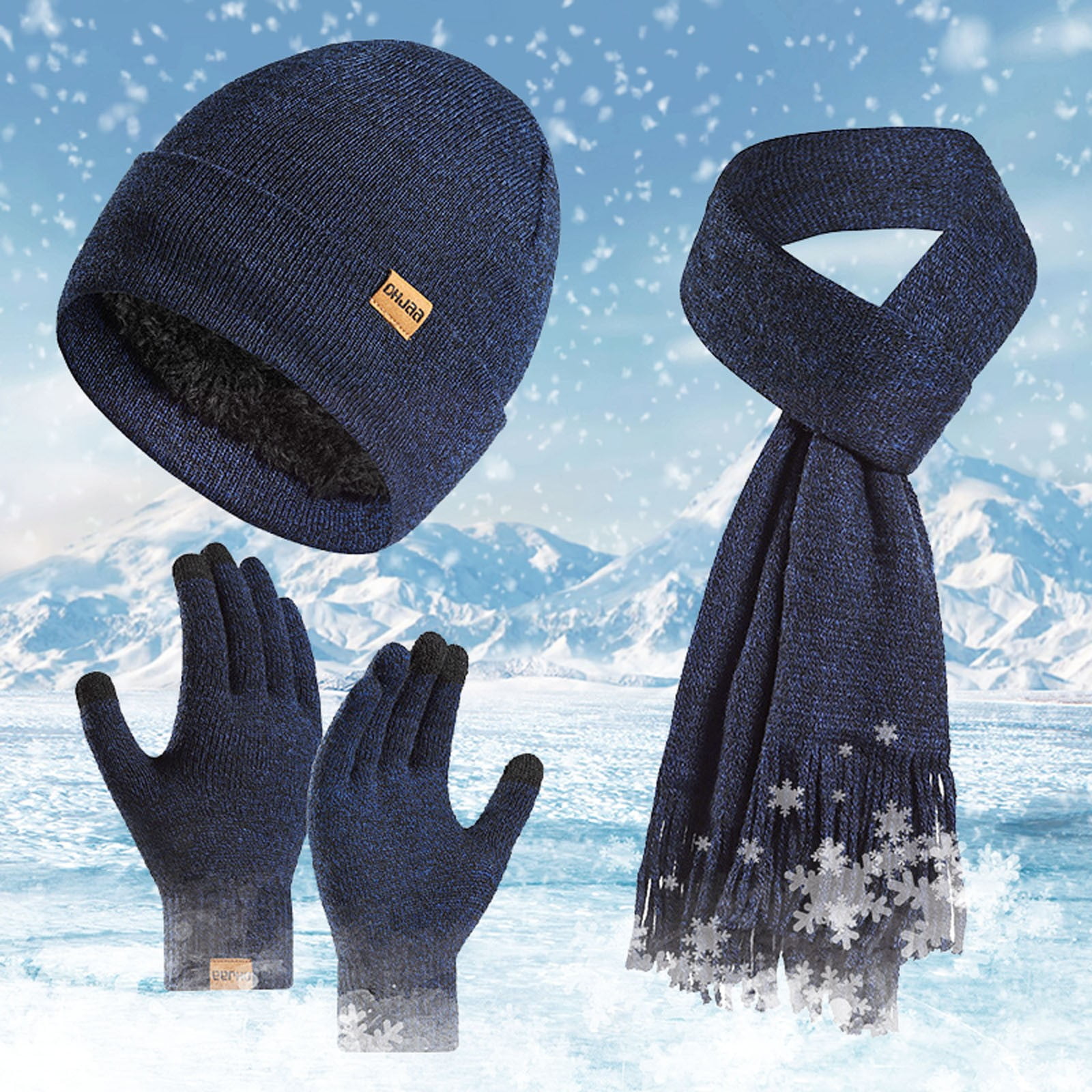 Navy winter hat sale