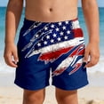 thumbnail image 1 of BOOMNY 250 Anniversary Usa Baby Boys Shorts Elastic Waist Beach Shorts for Kids Independence Day Patriotic Usa Flag Graphic Childrens Summer Dailywear, 1 of 5