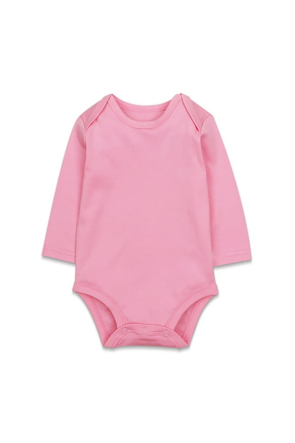 Baby Boys Girls Long Sleeve Onesie Bodysuit Stylish Toddler Dailywear