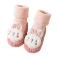 thumbnail image 1 of BOOMNY Baby Boys Girls Toddler Indoor Animals Slipper Shoes Antislip Socks Booties First Soft Footwear, 1 of 7