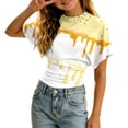 thumbnail image 1 of BOOMNY Baby Girls Short Sleeve T-Shirts Crew Neck Ice Cream Graphic Tee Tops for Girl Soft Dailywear, 1 of 4