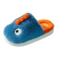 thumbnail image 1 of BOOMNY Children Winter Warm Home Warm Slippers 3D Cartoon Meng Meng Anmial Children Home Slippers Soft Toddler Baby Shoes, 1 of 5