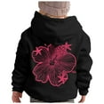thumbnail image 1 of BOOMNY Girls Hoodie Long Sleeve Soft Sweatshirt Graphic Coconut Tree Hoody Kids Cute Pullovers Tops Versatile Toddler Dailywear, 1 of 9
