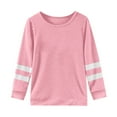 thumbnail image 1 of BOOMNY Girls Long Sleeve T-Shirt Children Crew Neck Tops T Shirts Tee Toddler Soft Dailywear 4-5 Years, 1 of 5