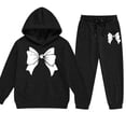 thumbnail image 1 of BOOMNY Girls Outfit 2 Peice Sets Graphic Long Sleeve Tops Pants Sets for Kids Soft Clothing Set, 1 of 3