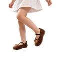 thumbnail image 1 of BOOMNY Girls Sandals Open Toe Flat Sandals for Kids Hook And Loop Straps Heart Casual Summer Shoes, 1 of 6