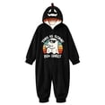 thumbnail image 1 of BOOMNY Halloween Flannel Pajamas Jumpsuit for Men And Women Hallowmas Pumpkin Ghost Graphic Long Sleeve Hooded Pjs Jumpsuit Cozy Warm Loungewear Homewear, 1 of 2