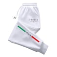 thumbnail image 1 of BOOMNY Italian Day Mens Sweatpants Straight Leg Pants for Men Loose Fit Elastic Waist Drawstring Patriotic Italy Flag Graphic Athletic Jogger Pant With Pocket, 1 of 2