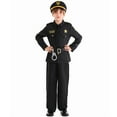 thumbnail image 1 of BOOMNY Kids Boys Police Outfit Set Dress Up Party Performance Vest Accessories Kit for Children, 1 of 6