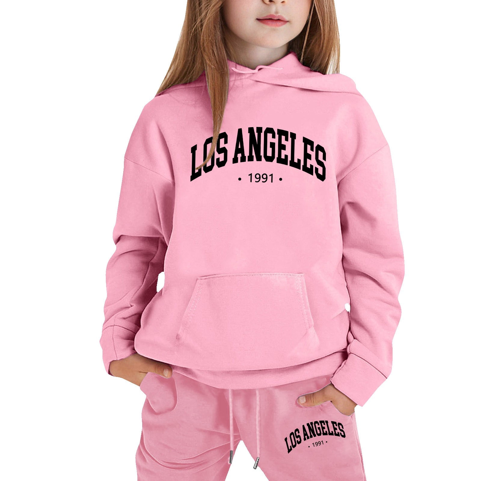 Girls Printed Clothing Set