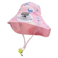 thumbnail image 1 of BOOMNY Kids Solar Fan Hat Summer Trips Cap With Built In Usb Charging Fan Outdoor Wide Brim Fishing Hat For Hiking Camping, 1 of 3