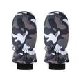 thumbnail image 1 of BOOMNY Kids Winter Mittens Warm Snow Ski Mittens for Boys Girls Casual Camouflage Windproof Thermal Thick Outdoor Sports Gloves for Children, 1 of 2