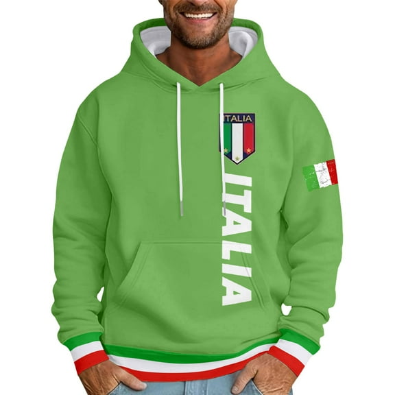 BOOMNY Mens Hoodies Long Sleeve Hoodie for Men Casual Graphic Soft Warm Pullover Hooded Sweatshirt Cozy Fall Winter Hoodies With Pocket