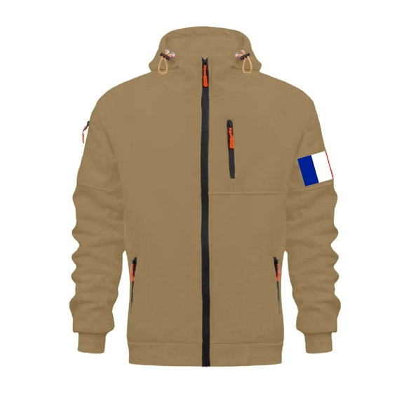 BOOMNY Mens Hoodies Long Sleeve Hoodie for Men Casual Graphic Zip Up Pullover Hooded Sweatshirt Cozy Fall Winter Hoodies With Pocket