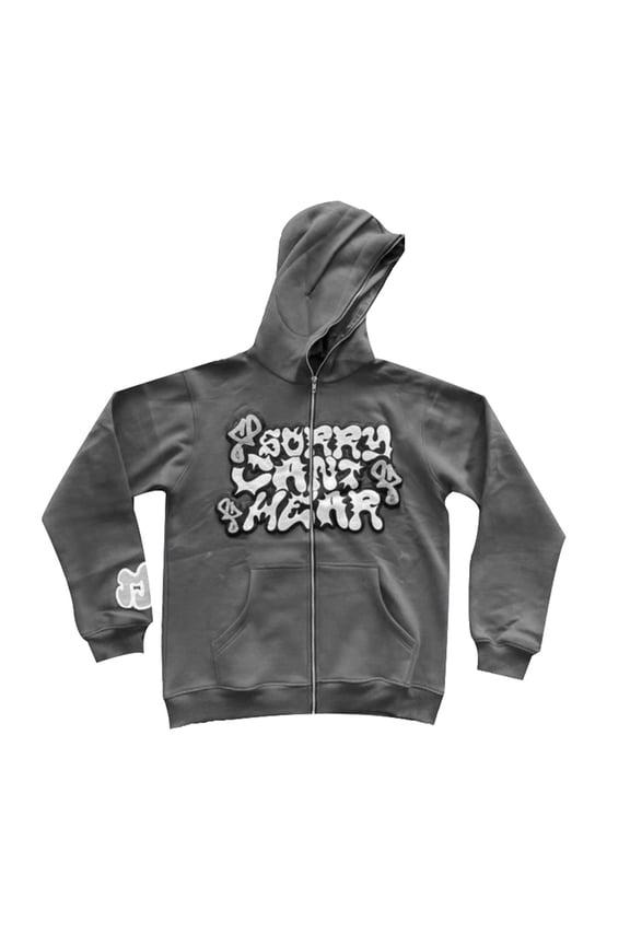 Mens Hoodies Long Sleeve Hoodie for Men Letter Graphic Y2K Streetwear Zip Up Pullover Hooded Sweatshirt Cozy Fall Winter Hoodies With Pocket