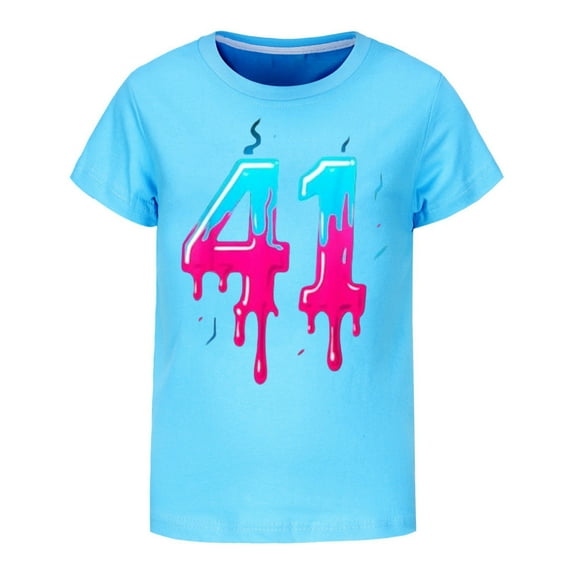 BOOMNY Toddler Baby Boys Tshirts Short Sleeve T Shirts For Kids Ice Cream Graphic Breathable Loose Fit Cozy Childrens Athletic Tees