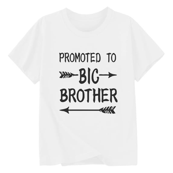 BOOMNY Toddler Baby Boys Tshirts Short Sleeve T Shirts For Kids Letter Graphic Breathable Loose Fit Cozy Childrens Athletic Tees
