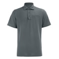 thumbnail image 1 of BOOMNY Toddler Boys Short Sleeve Polo Shirts Lapel Solid Color Silk Buttons Shirts for Boy Soft Dailywear, 1 of 4