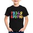 thumbnail image 1 of BOOMNY Toddler Boys Short Sleeve T Shirts Number Graphic T-Shirts Loose Tee Tops, Sizes 3-4 Years, 1 of 4