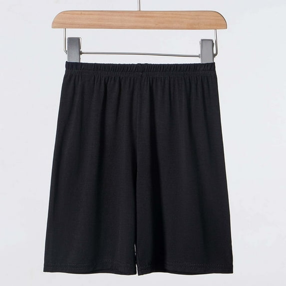 BOOMNY Toddler Boys Sleepwear Shorts Elastic Waist Loungewear Shorts for Kids Solid Color Childrens Homewear Shorts