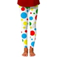 thumbnail image 1 of BOOMNY Toddler Girls Leggings Straight Leg Gym Yoga Pants for Girl Trendy Striped Elastic Waist Lightweight Skiny Fit Soft Athleric Tights, 1 of 4