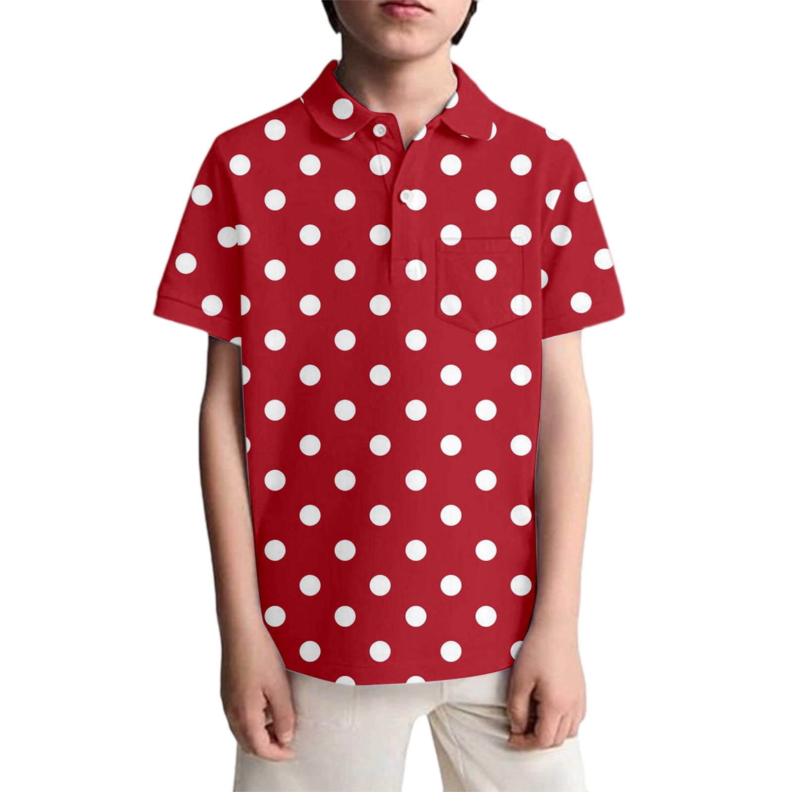 BOOMNY Toddler Infants Boys Polo Shirts Short Sleeve T Shirts for Boys ...