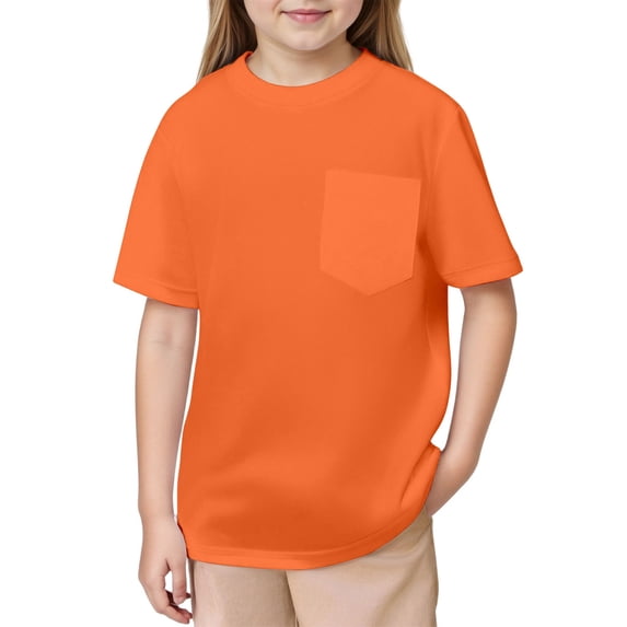 BOOMNY Toddler Infants Boys Tshirts Short Sleeve T Shirts For Kids Casual Solid Color Breathable Loose Fit Cozy Childrens Dailywear
